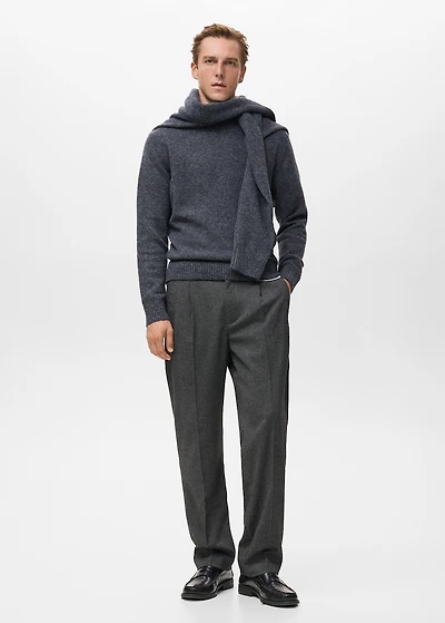 Wool and alpaca-blend sweater