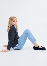 Long-sleeve knitted sweater