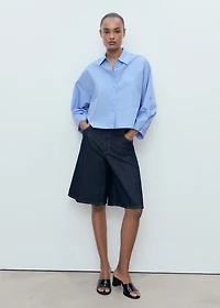 Pocket oversize shirt