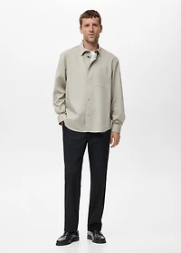 100% cotton relaxed-fit shirt