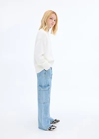 Straight-fit cargo jeans