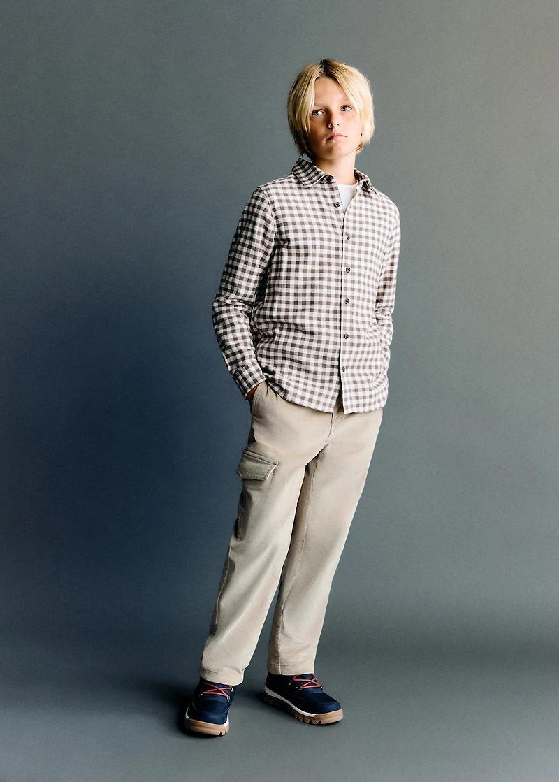 Corduroy cargo pants