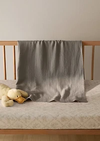Cotton textured baby swaddle