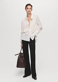 Leggings with seam detail