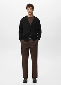 100% merino wool cardigan