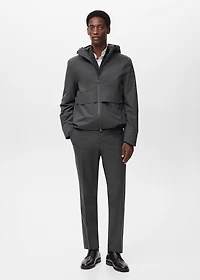 Slim-fit thermoregulating pants