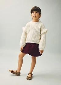 Cotton corduroy skirt