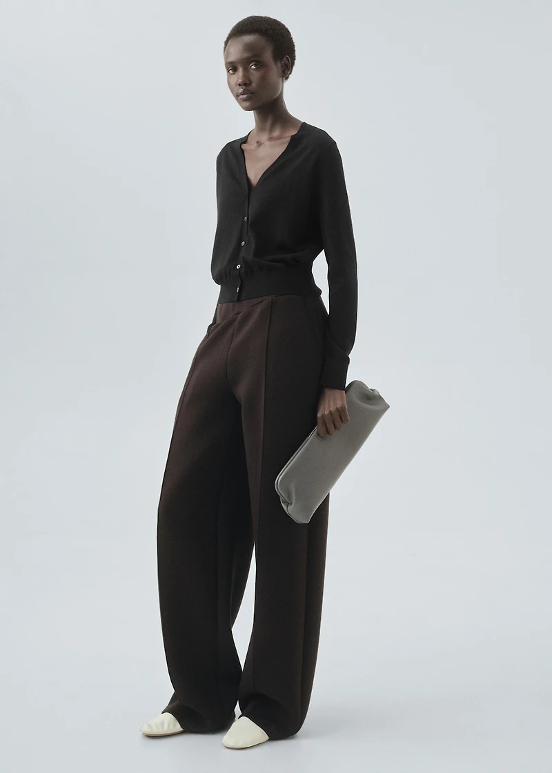 100% merino wool cardigan