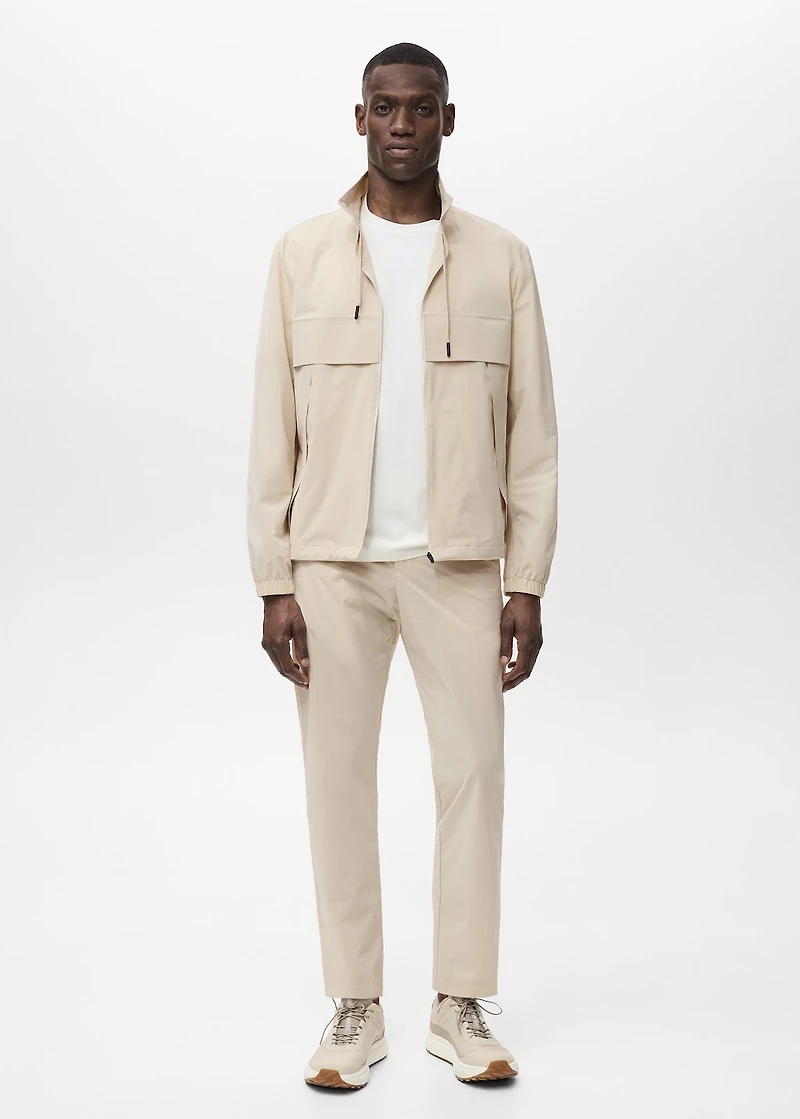 Water-repellent COOLMAX® jacket