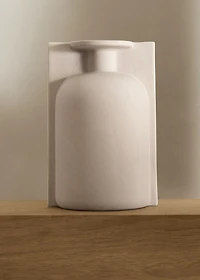 Medium earthenware bottle vase