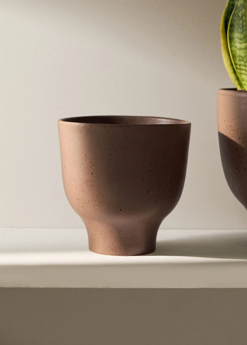 Small terracotta planter