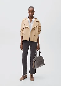 Short trench coat