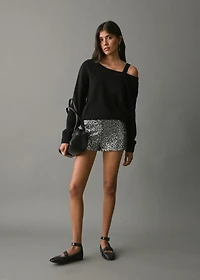 Sequin shorts