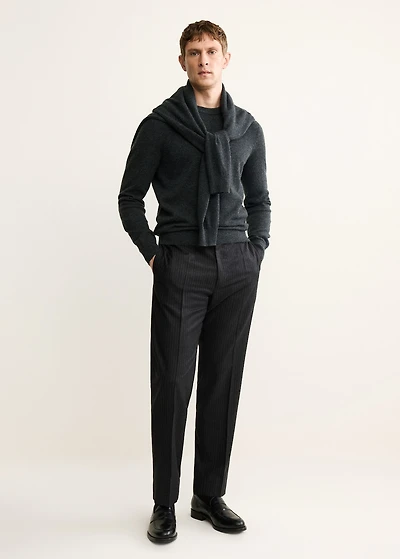 100% cashmere regular-fit sweater