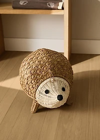 Rattan hedgehog children’s basket