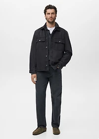 Denim jacket pockets