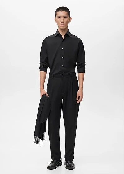 100% cotton slim-fit shirt