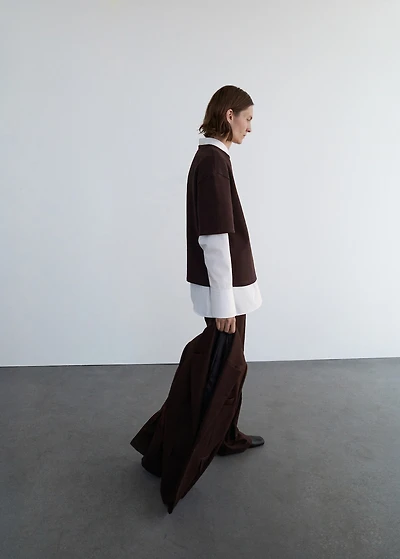 Oversized cotton t-shirt