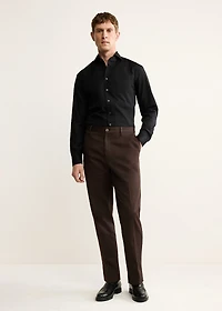 Regular-fit 100% cotton shirt