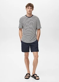 Basic drawstring swimsuit