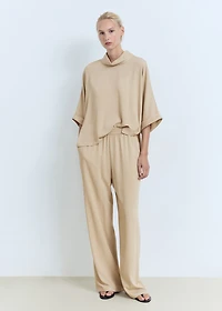 Oversized flowing blouse