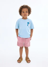 Cotton Bermuda shorts