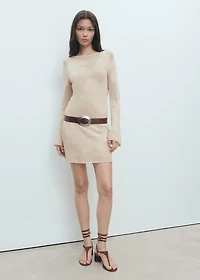 Floral crochet dress