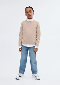 Essential cotton-blend sweater