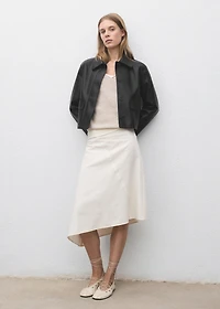 Faux-effect jacket with pockets