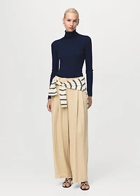 Turtleneck wool sweater