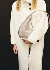 Medium oval shoulder bag