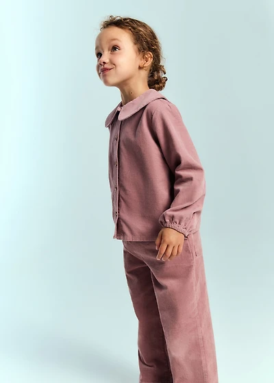 Cotton corduroy pants