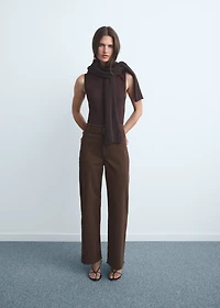 Catherin culotte high-rise jeans