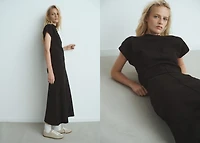 Fine-knit fitted sweater