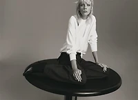 Oversized combined sweater