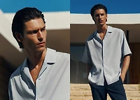 Bowling linen lyocell shirt