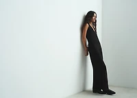 Halter long jumpsuit