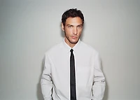 100% cotton striped relaxed-fit shirt