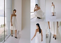 Patent leather high-heeled sandals