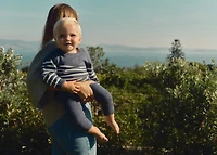 Ribbed knitted leggings