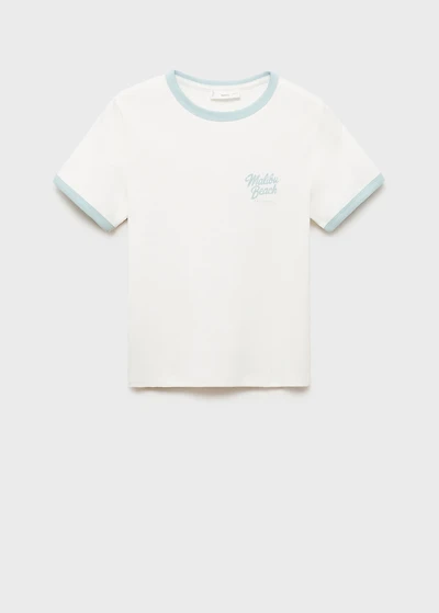 Short-sleeved printed t-shirt