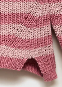 Buttons detail knit sweater