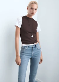 Fiona flared mid-rise jeans