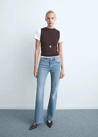 Fiona flared mid-rise jeans