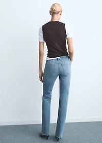 Fiona flared mid-rise jeans