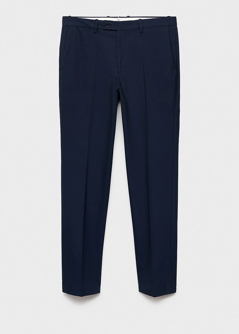 Monaco slim-fit suit pants