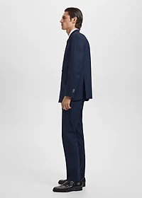 Monaco slim-fit suit pants