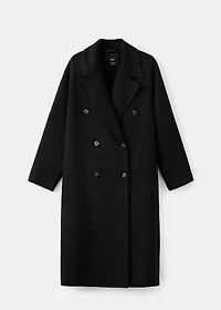 Handmade oversized wool coat