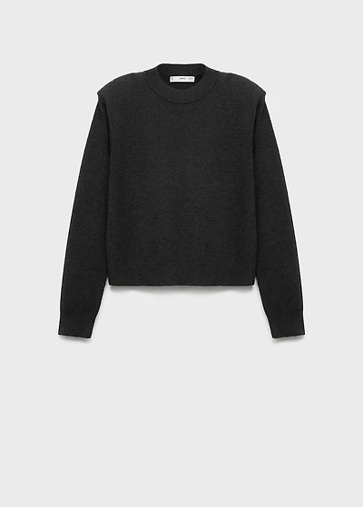 Knitted wool blend sweater