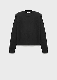 Knitted wool blend sweater